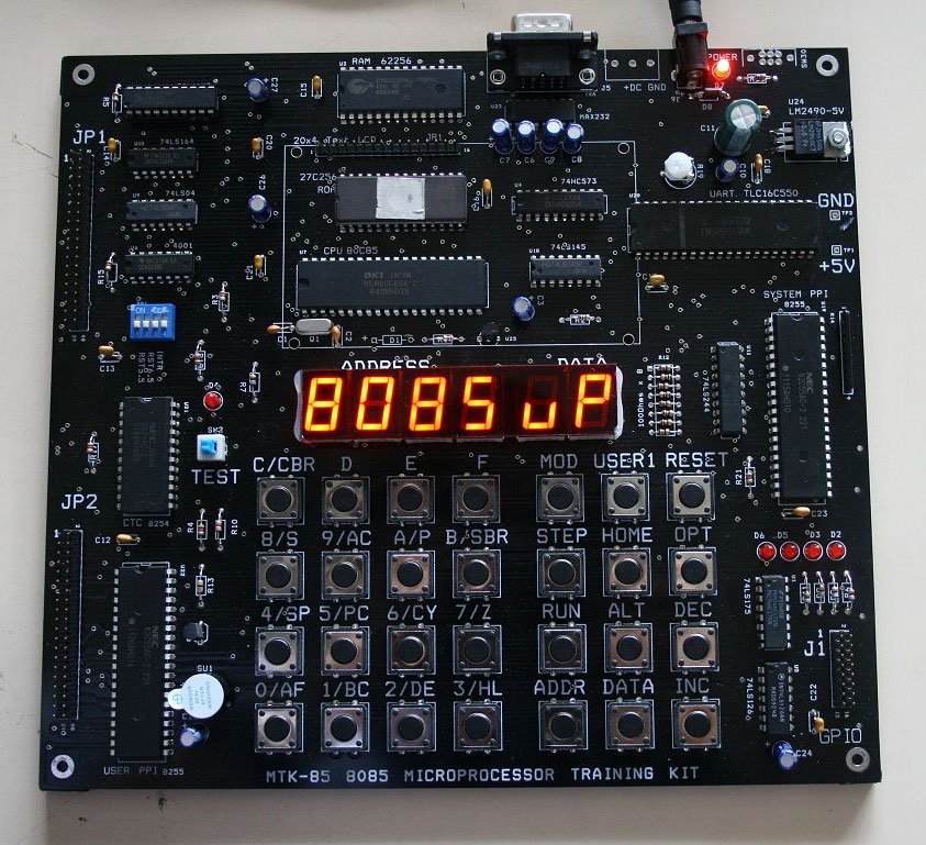 Microprocessor 8085 training kit software free download
